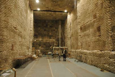 Unique EMC test room. Perspective view.